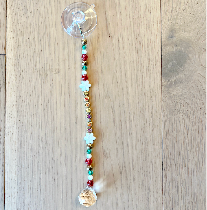 “Be Merry" Christmas prism